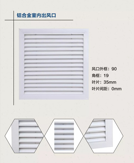 風(fēng)口百葉窗廠家